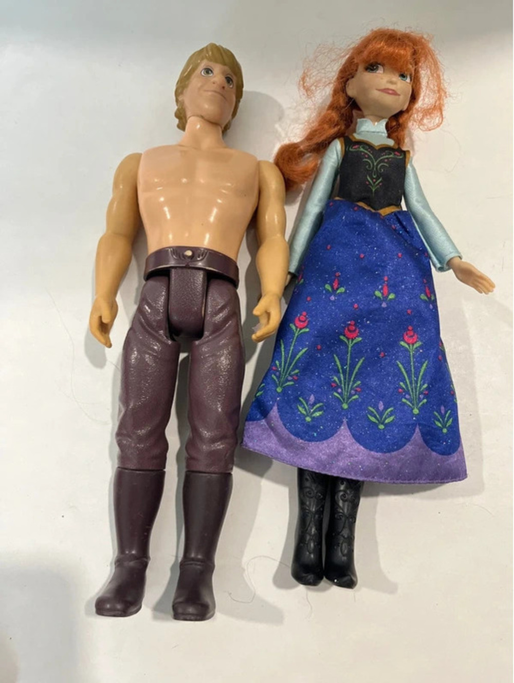 Ana and Christopher dolls